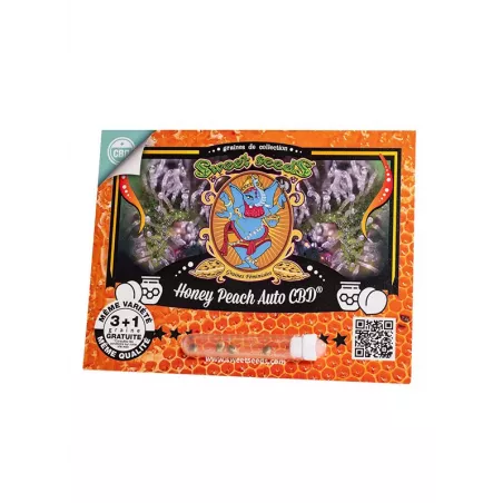 Honey Peach Auto CBD - Sweet Seeds