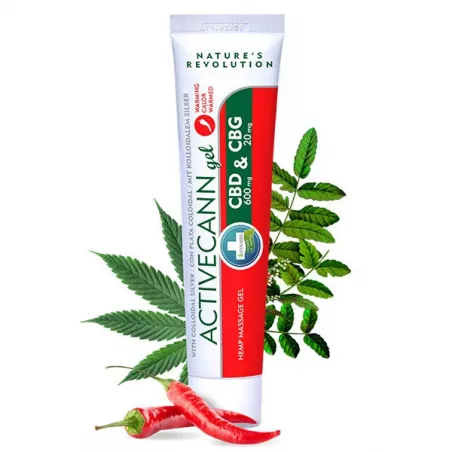 Activecann Gel Chauffant CBD+CBG - ANNABIS
