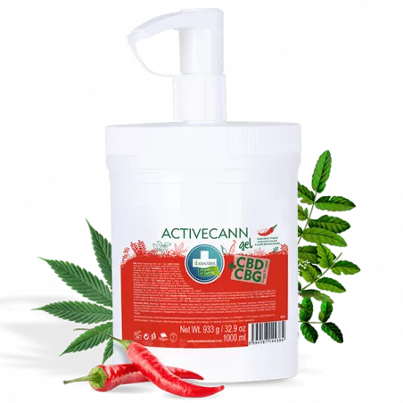 Activecann Gel Chauffant CBD+CBG - ANNABIS