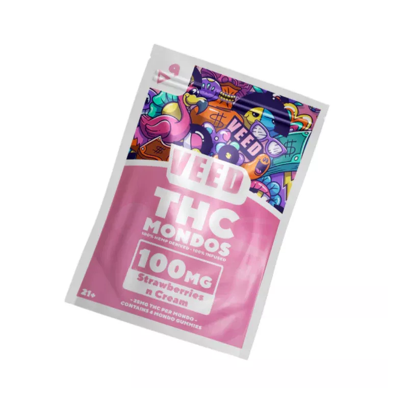 Gummies D9 THC Mondo 100mg