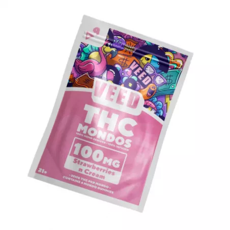 Gummies D9 THC Mondo 100mg