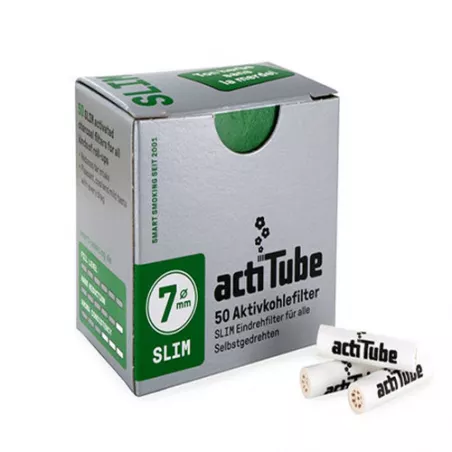 Filtres 7mm à charbon - actiTube par 50