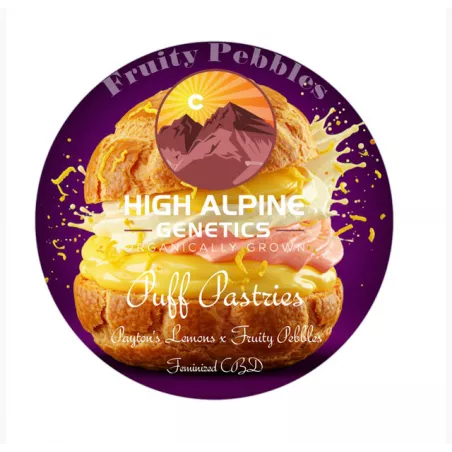Puff Pastries - High Alpine Genetics - Les jardins de bouddha