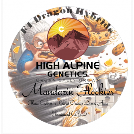 Mandarin Flookies - High Alpine Genetics