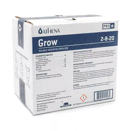 Athena Pro Grow – Engrais Croissance Soluble Professionnel
