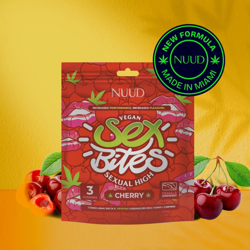 Gummies D9 THC 60mg + Aphrodisiaque