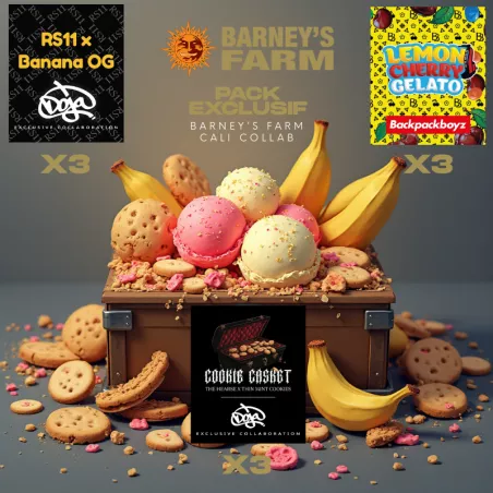 pack découverte barneys farm x Doja exclusive - les jardins de bouddha