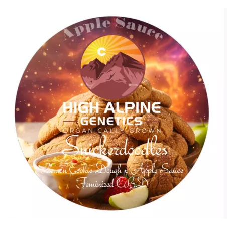Snickerdoodles - High Alpine Genetics - Les jardins de Bouddha