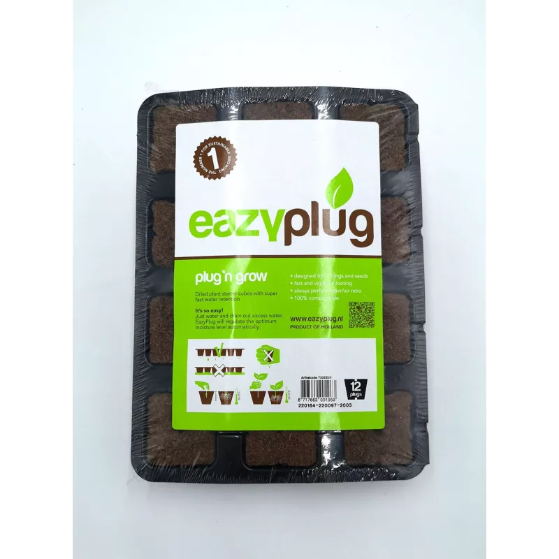 Easy Plug 12 Cubes Germination Cloning Les jardins de Bouddha