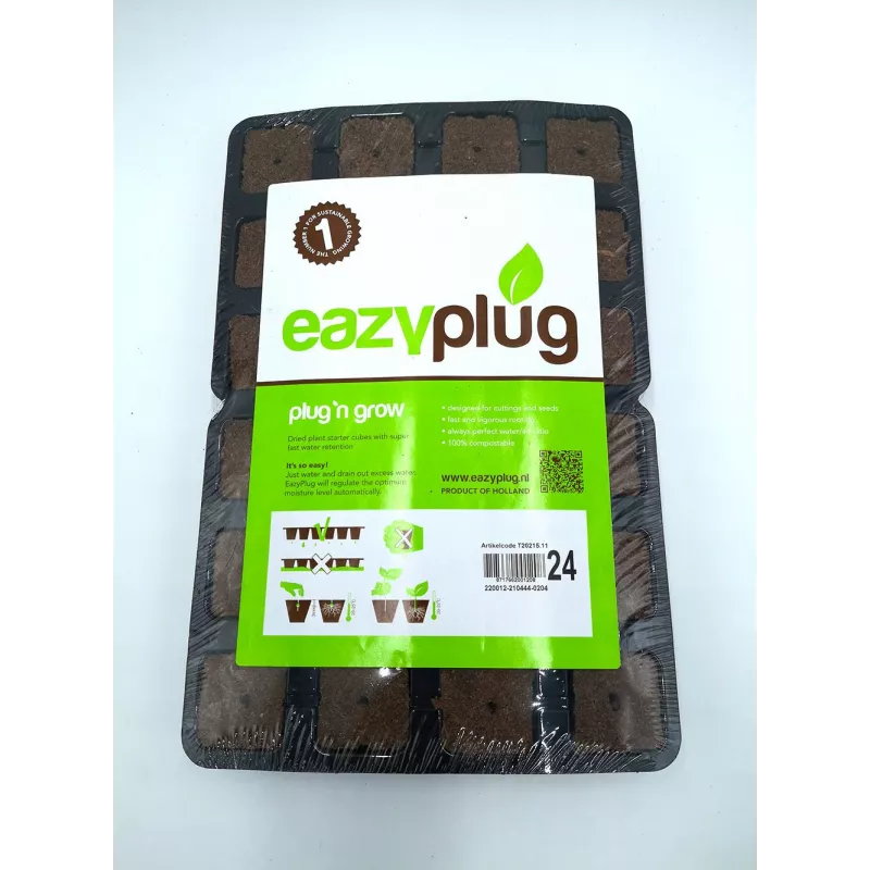 Eazy plug 24 cubes germination bouturage Les jardins de Bouddha