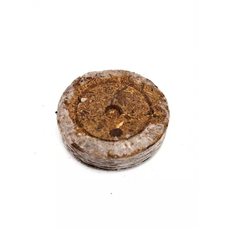 Jiffy 7 – Pastille de tourbe pressée pour semis et bouturage Ø 41 mm - les jardins de bouddha