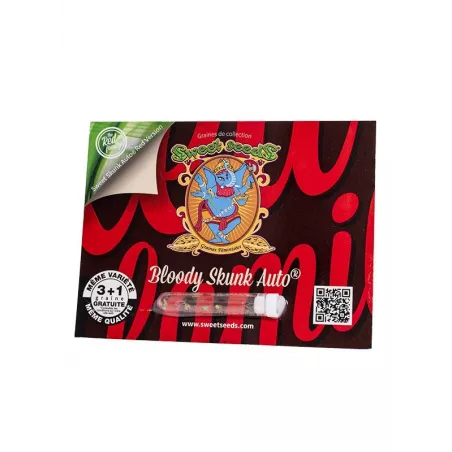 Bloody Skunk AUTO – Autofloraison Sweet Seeds