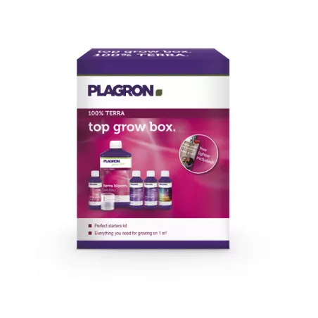 Top Grow Box Terra – Complete Terra Nutrient Kit Plagron