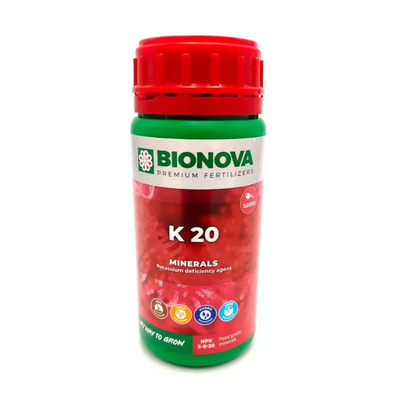 Bionova K20 – Engrais Potassique Concentré Floraison