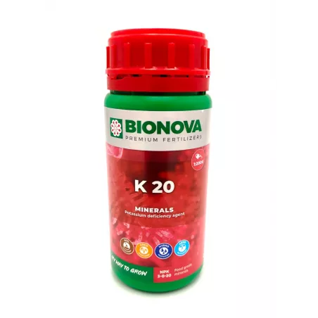 Bionova K20 – Concentrated Potassium Fertilizer for Flowering