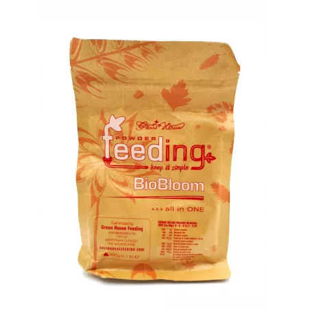 Green House Feeding BioBloom – Bioengrais poudre NPK 4-9-9 pour floraison biologique