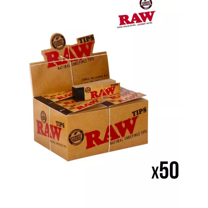 Boite de Filtre Carton Original Tips - RAW